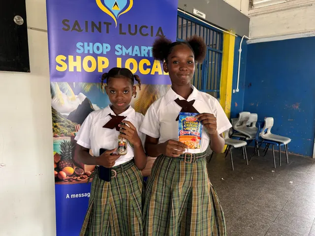 Love Saint Lucia schools outreach, Babonneau