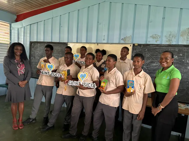 Love Saint Lucia Campaign — Micoud Secondary