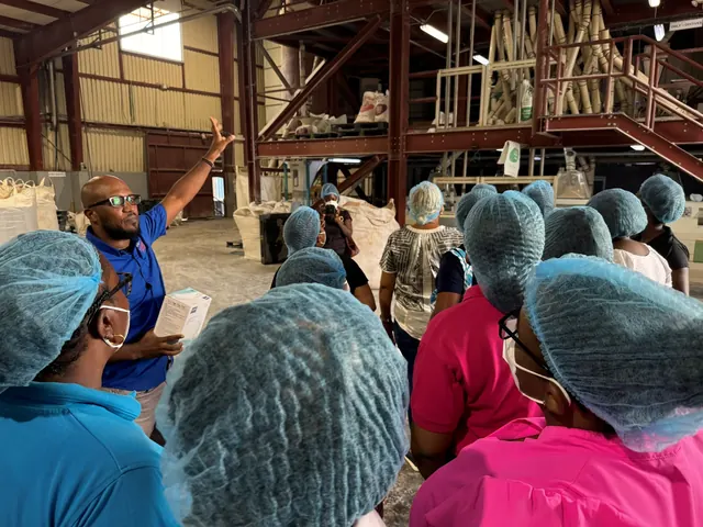 Caribbean Grains site visit